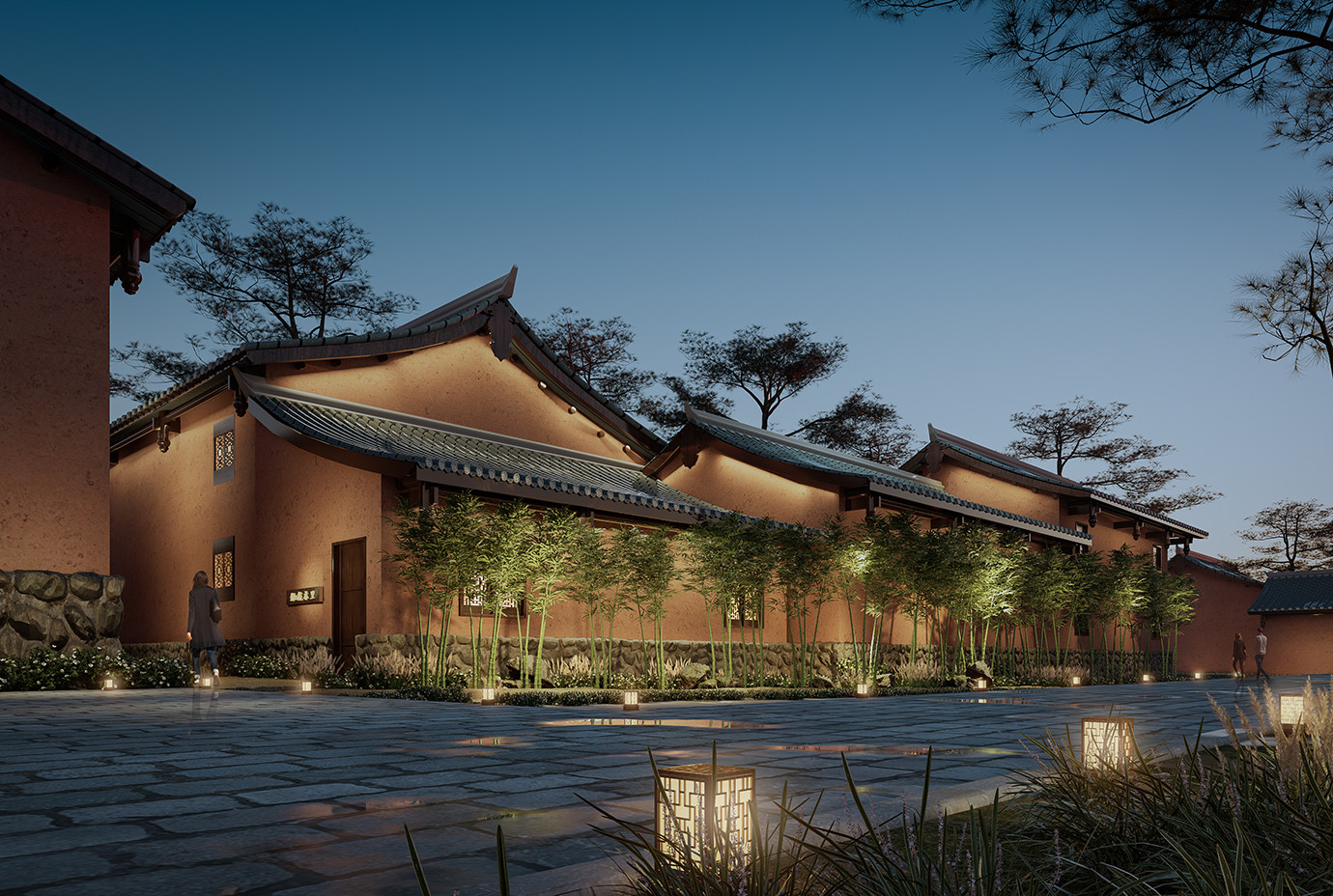 民宿酒店外觀設(shè)計(jì)