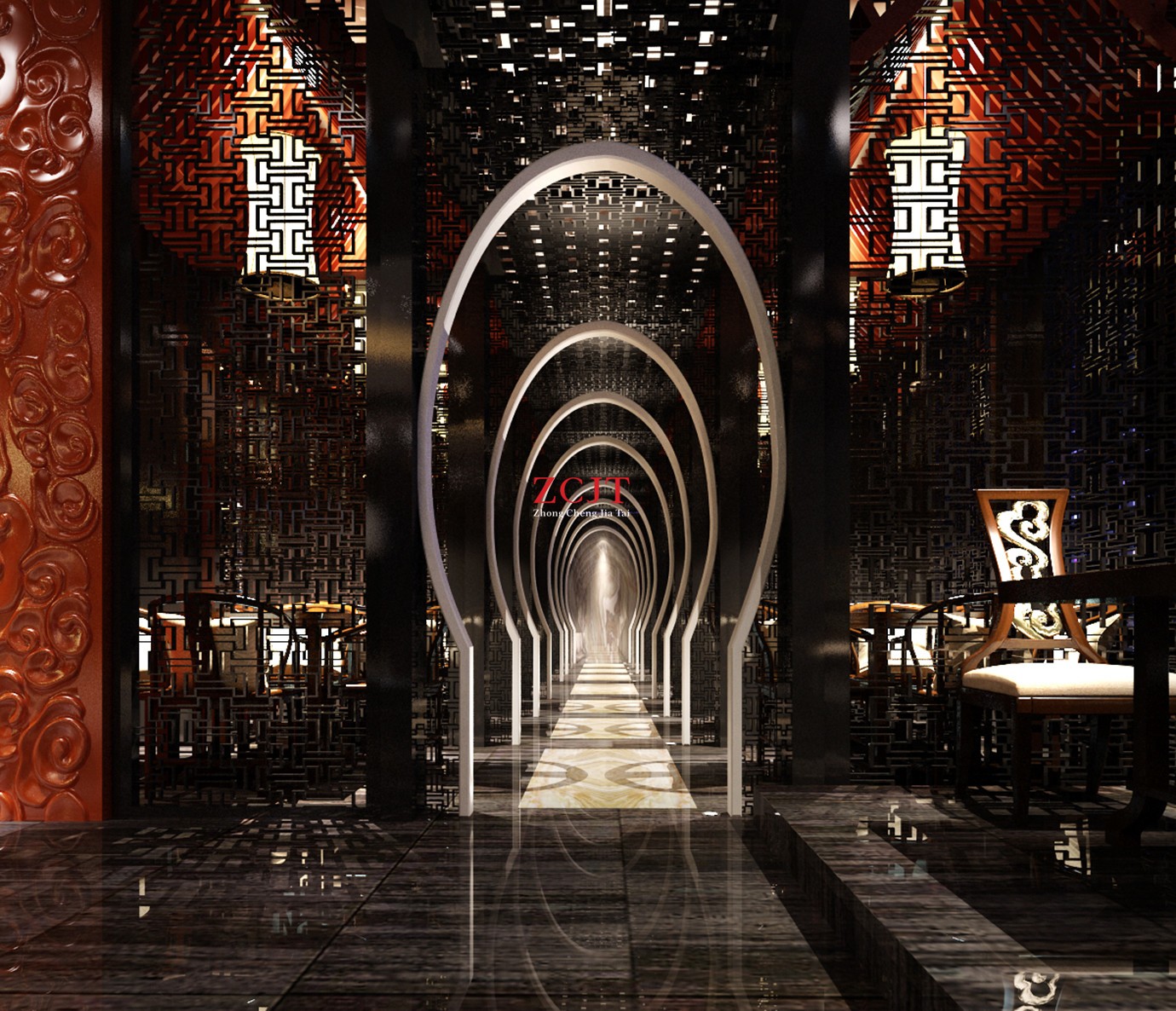 酒店廊道設(shè)計