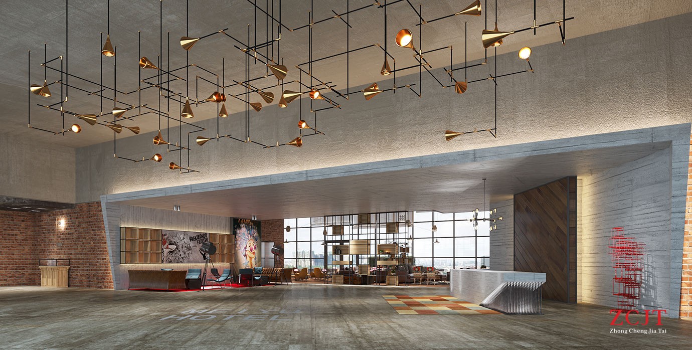 酒店大堂裝修、酒店室內(nèi)裝修公司