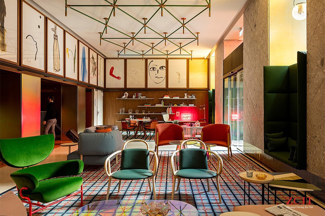 大廳區(qū)域裝修