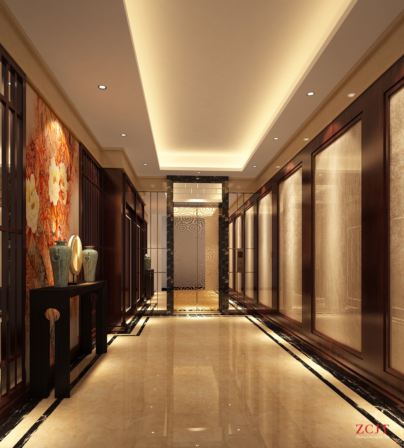 客房電梯口設(shè)計(jì)
