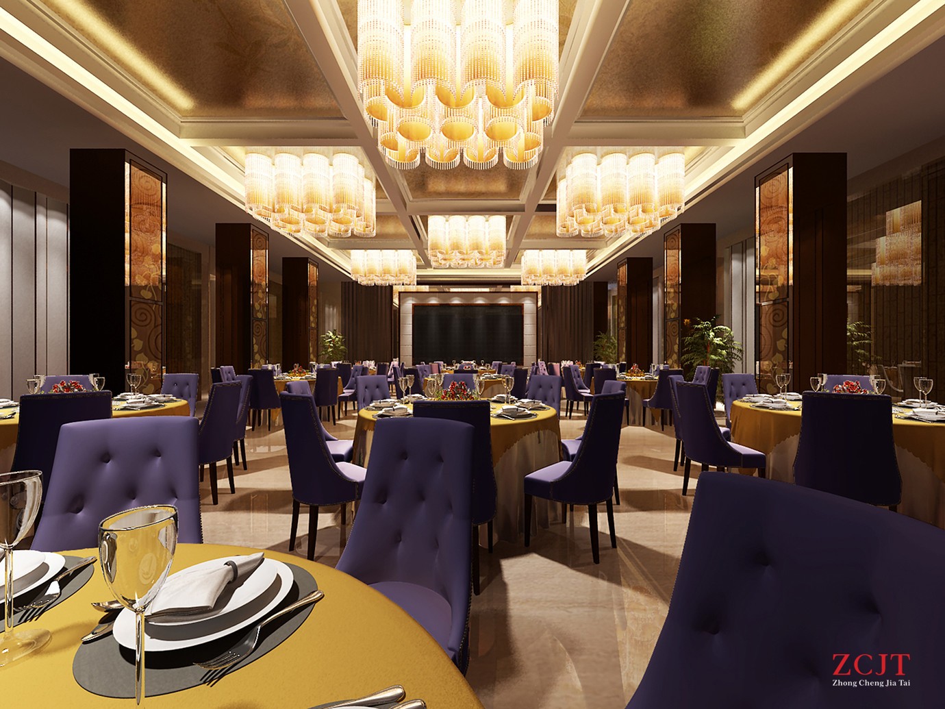 酒店宴會(huì)區(qū)域