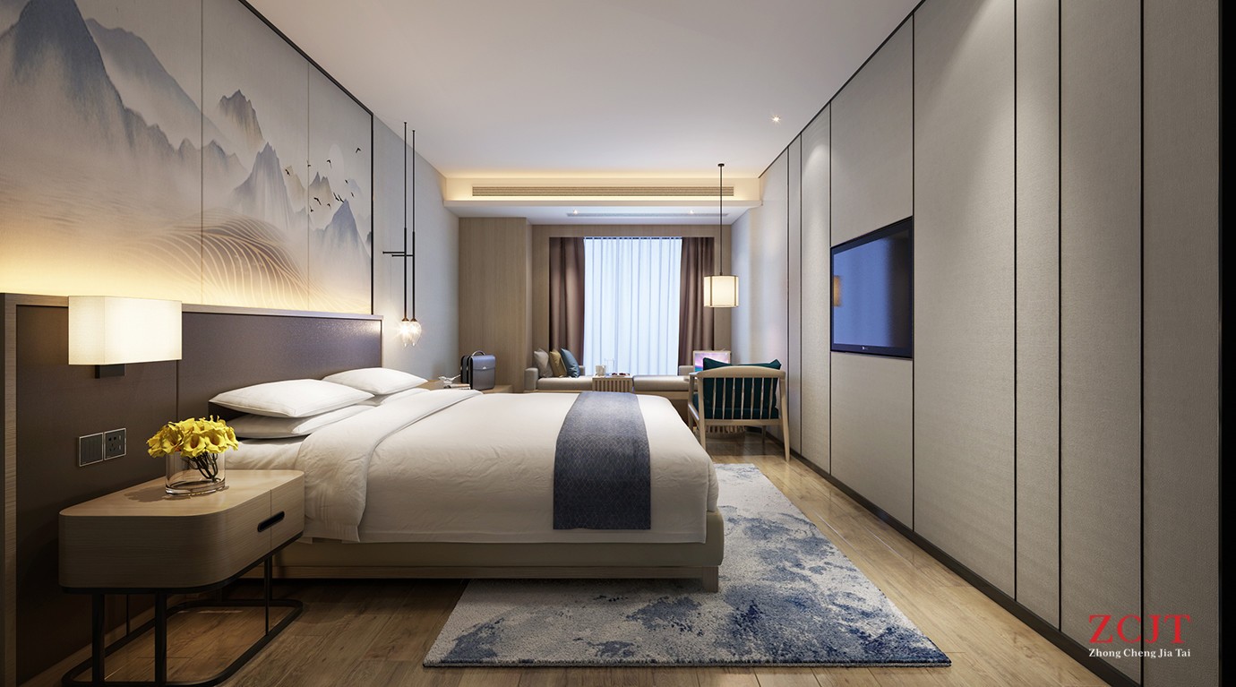 酒店標(biāo)間客房裝修設(shè)計(jì)