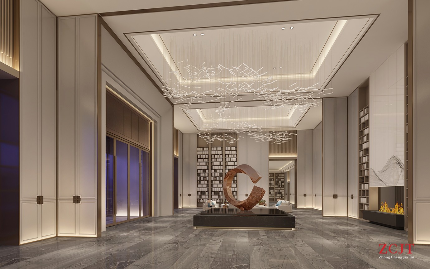 酒店大廳藝術(shù)裝飾