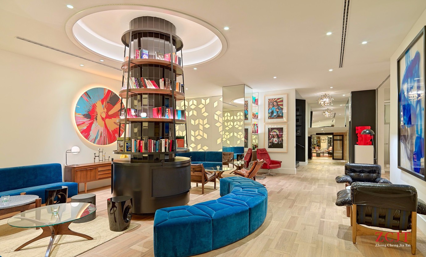 酒店裝修臨時(shí)休閑區(qū)