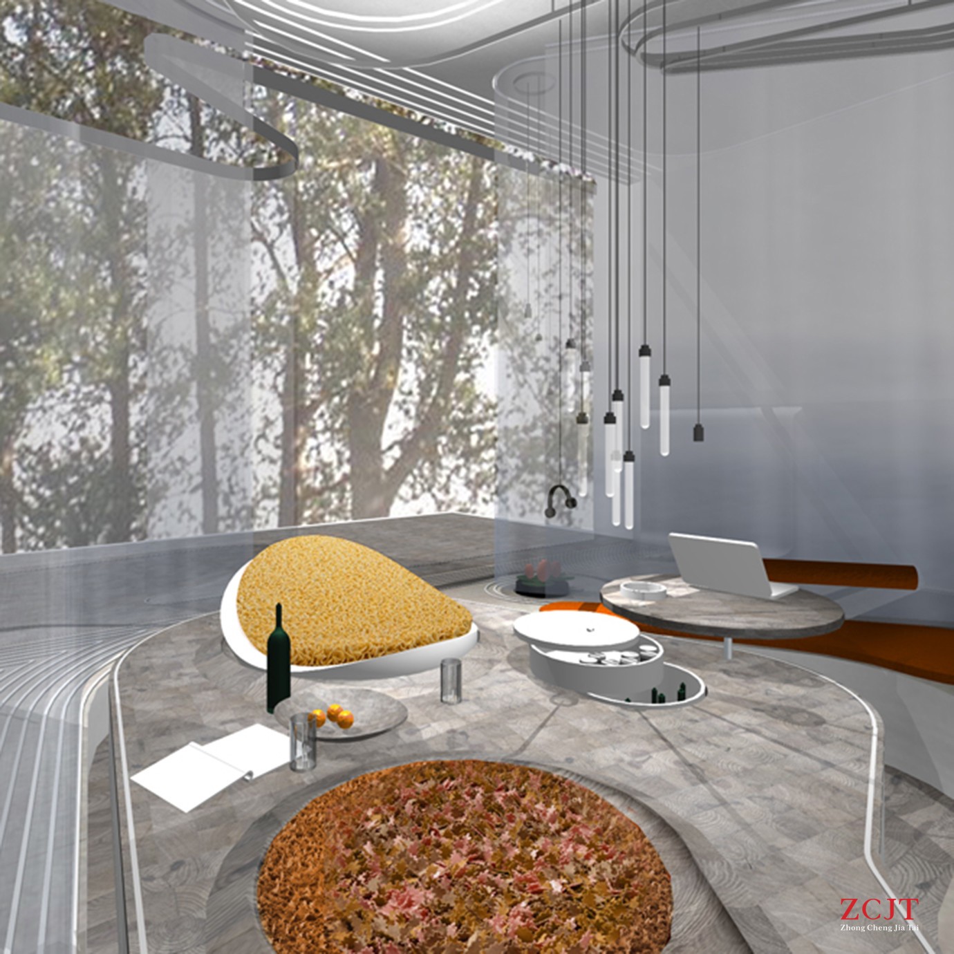 客房室內(nèi)空間體現(xiàn)