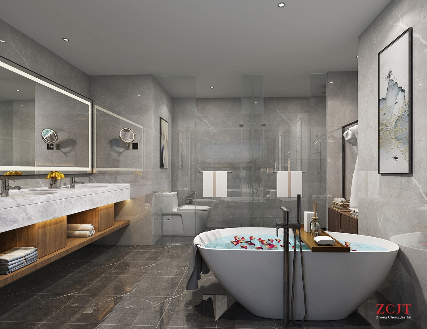 酒店洗浴間設計