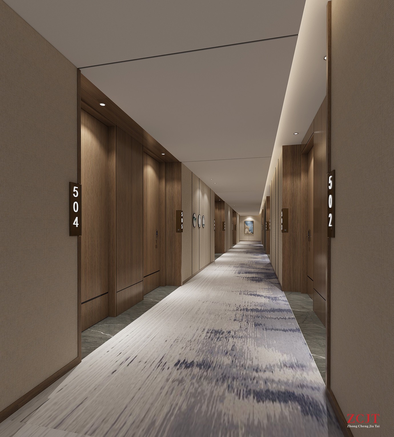 客房走廊設計