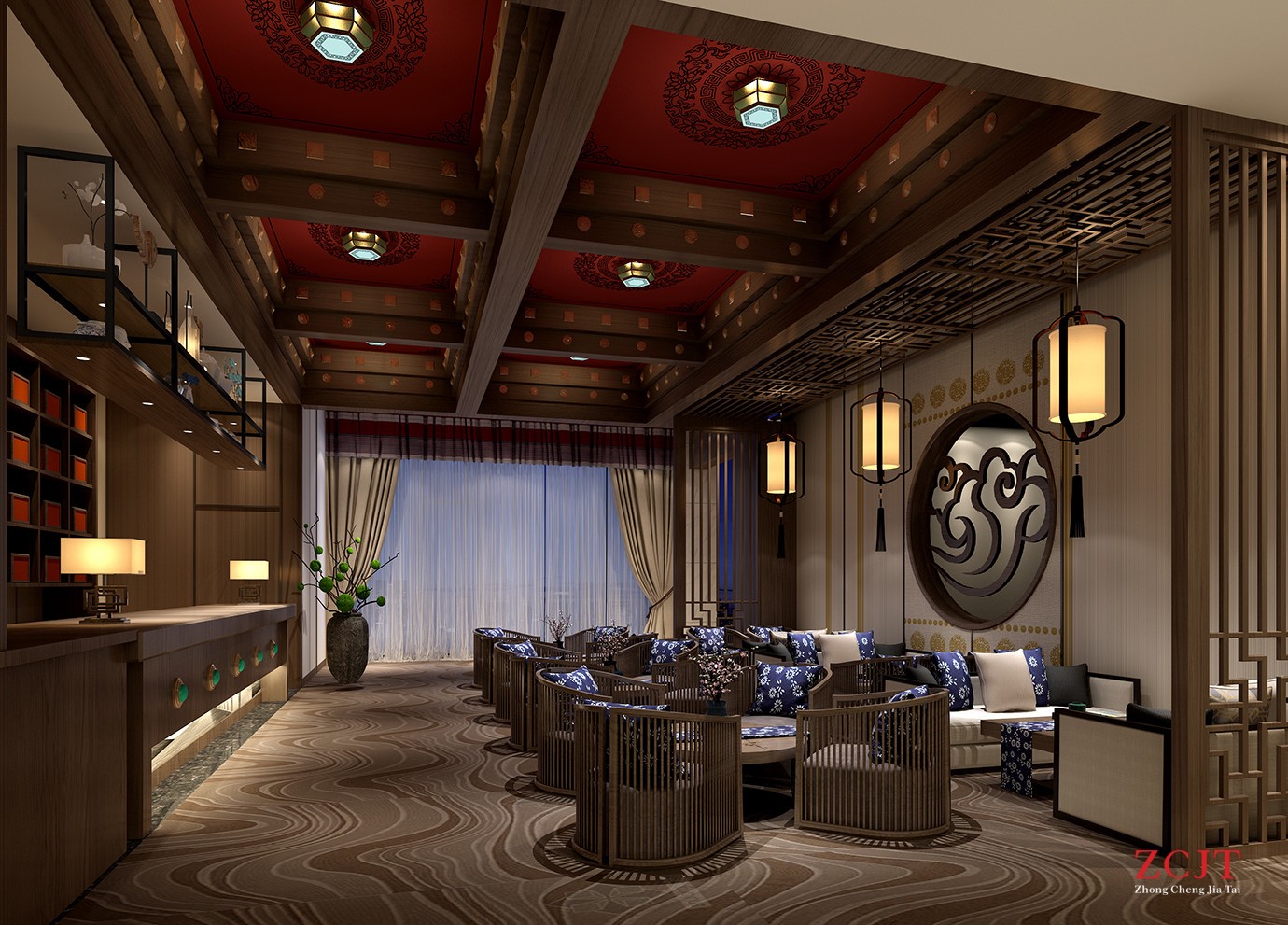 酒店休息廳設(shè)計(jì)