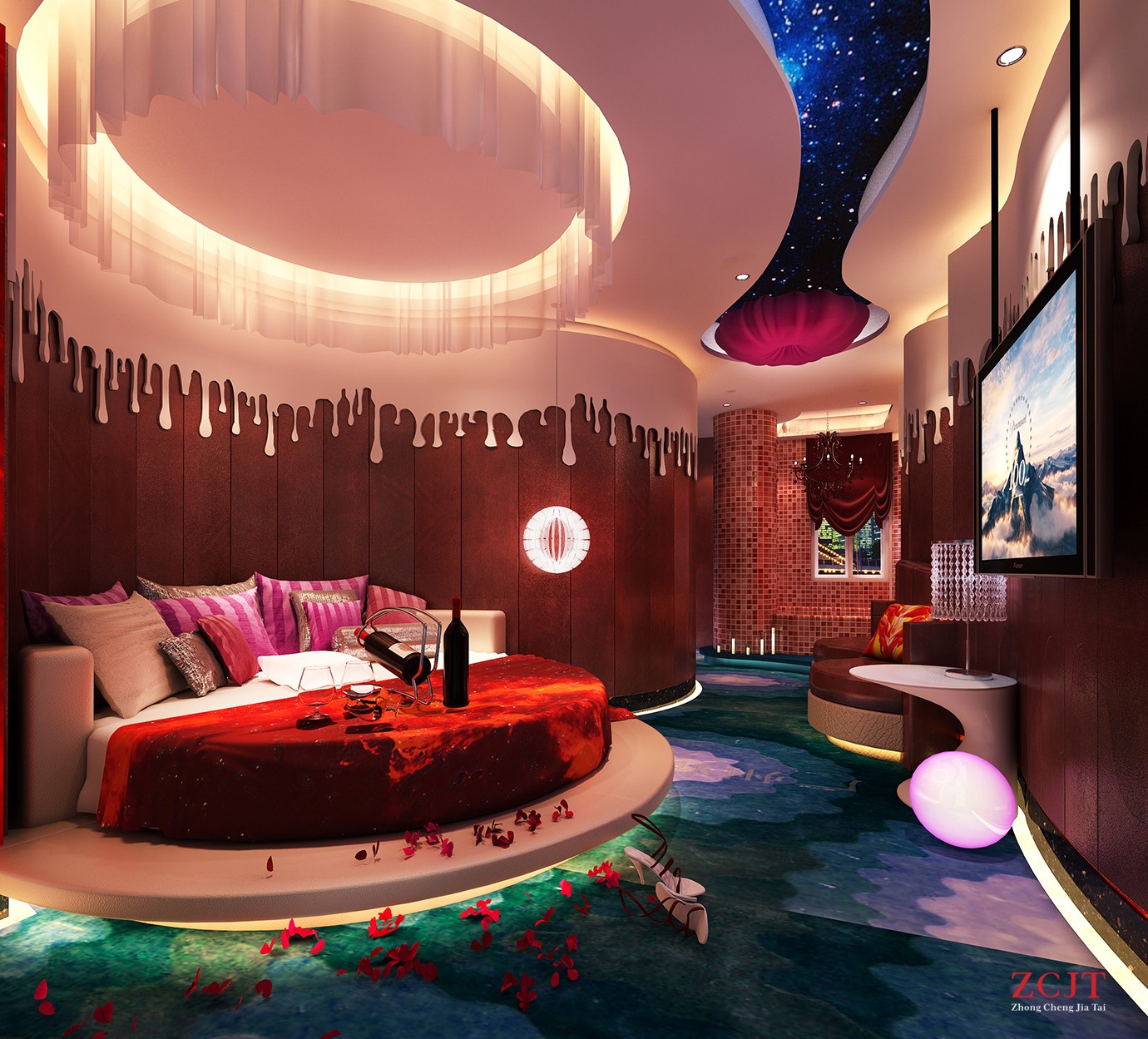 酒店情侶房設(shè)計(jì)