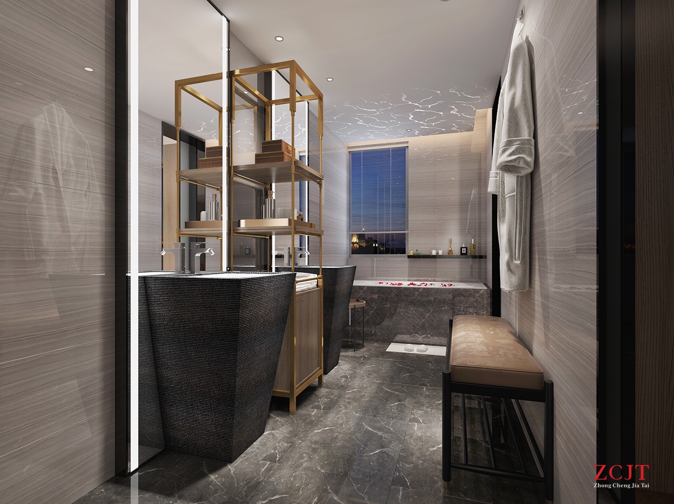 酒店淋浴間設(shè)計(jì)、室內(nèi)裝修