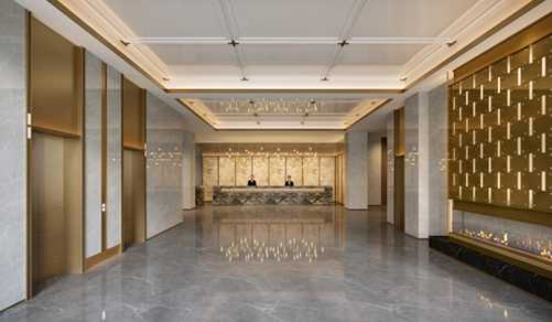 理縣吉祥谷國(guó)際大酒店會(huì)議接待公區(qū)--施工現(xiàn)場(chǎng)